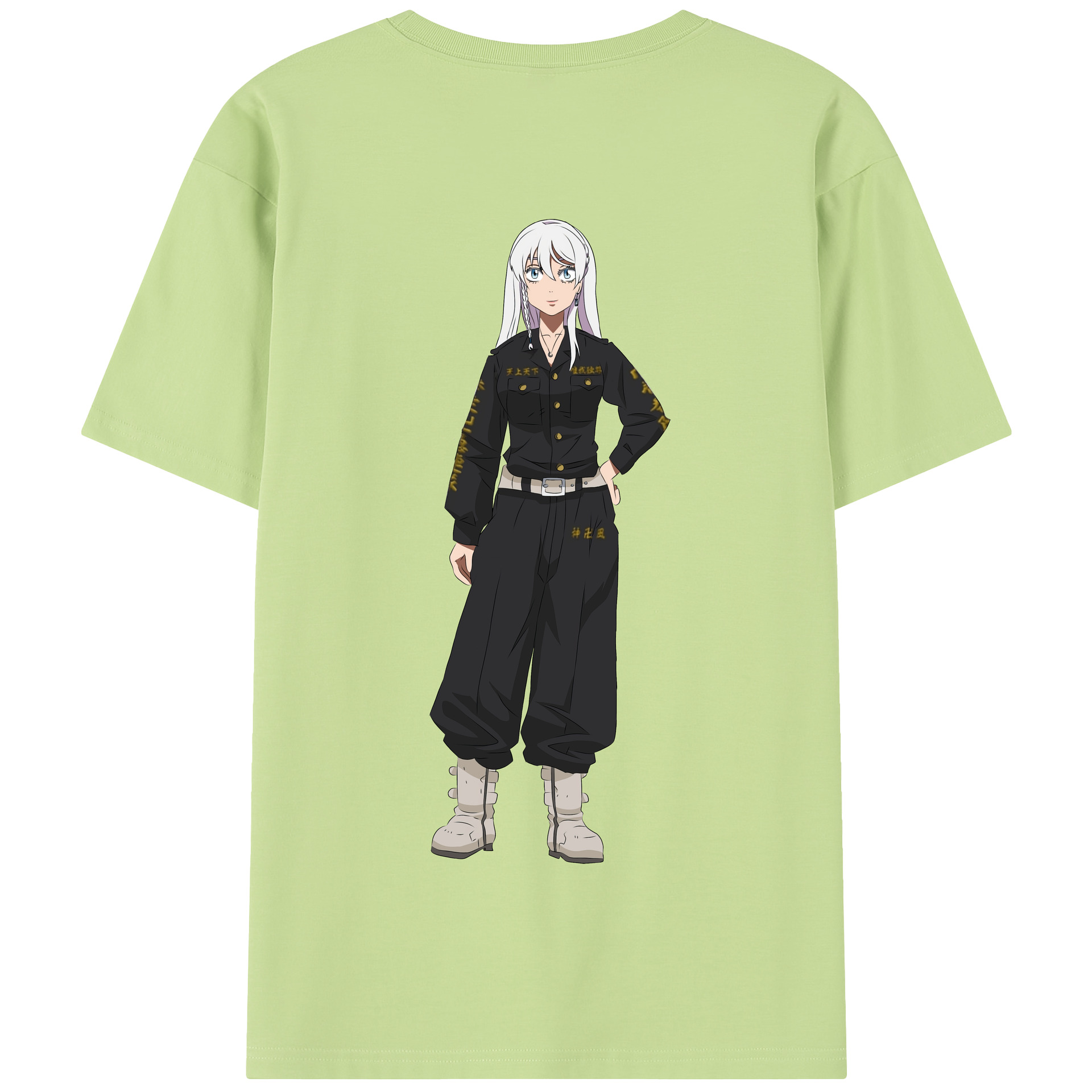 （画像用） 東京リベンジャーズ Tokyo Revengers 綿100％半袖Tシャツ（背面プリント）
